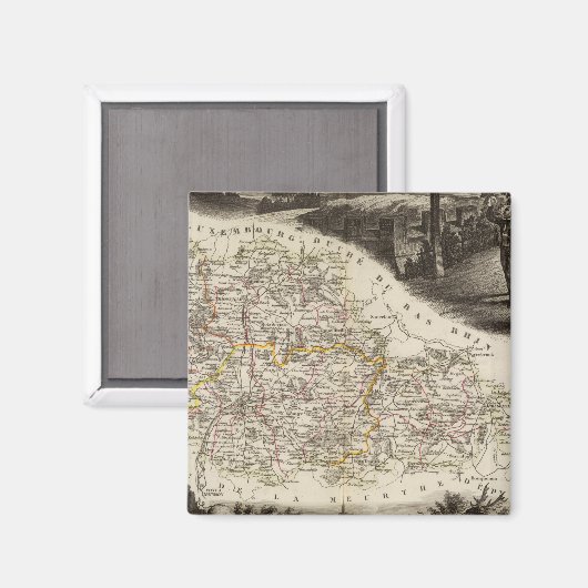 Moselle Magnet (Vorderseite/Rückseite)