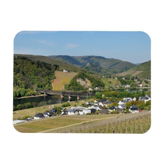 Moseltal bei Bullay Magnet (Horizontal)