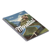Moseltal Vintag Notizblock (Rechte Seite)