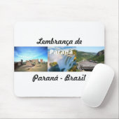 Mosepad Erinnerung an Paraná Brasilien Mousepad (Mit Mouse)