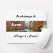 Mosepad lembrança de Alagoas Mousepad (Mit Mouse)