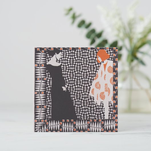 Moser - Frühjahrserscheinung, Feiertagskarte (Stehend Vorderseite)