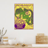 Moser Poster: Ausstellung zur Sezession in Wien Poster (Küche)