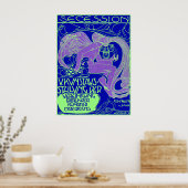 Moser Poster: Ausstellung zur Sezession in Wien Poster (Küche)