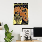 Moser Poster: Ausstellung zur Sezession in Wien Poster (Heimbüro)