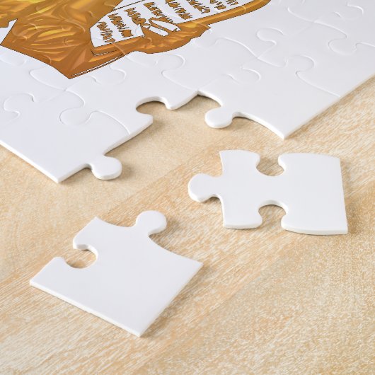 Moses - 10 Gebote - beststes Gebot Puzzle (Seite)