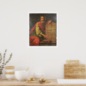 Moses and the Tablets of the Law Poster (Küche)