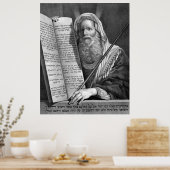 "Moses and the Ten Commandations" - Druck/Plakat Poster (Küche)