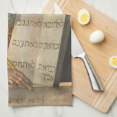 "Moses and the Ten Commandments" Küchentücher (Viertel Falte)