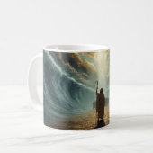 Moses at the Red Sea: Christian Mug Kaffeetasse (Vorderseite Links)