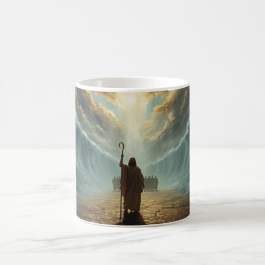 Moses at the Red Sea: Christian Mug Kaffeetasse (Mittel)