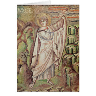 Moses auf Berg Sinai