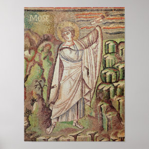Moses auf dem Sinai Poster