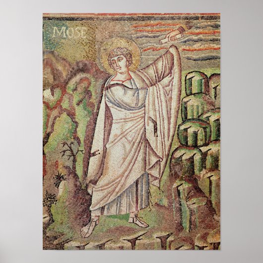 Moses auf dem Sinai Poster (Vorne)