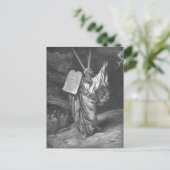 Moses auf dem Sinai Postkarte (Stehend Vorderseite)