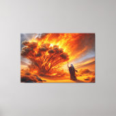 Moses Burning Bush Canvas Print Picture 1 Leinwanddruck (Vorderseite)