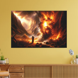 Moses Burning Bush Canvas Print Picture 3 Leinwanddruck