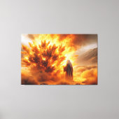 Moses Burning Bush Canvas Print Picture 5 Leinwanddruck (Vorderseite)