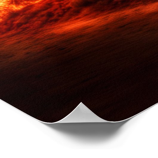 Moses Burning Bush Poster (Ecke)