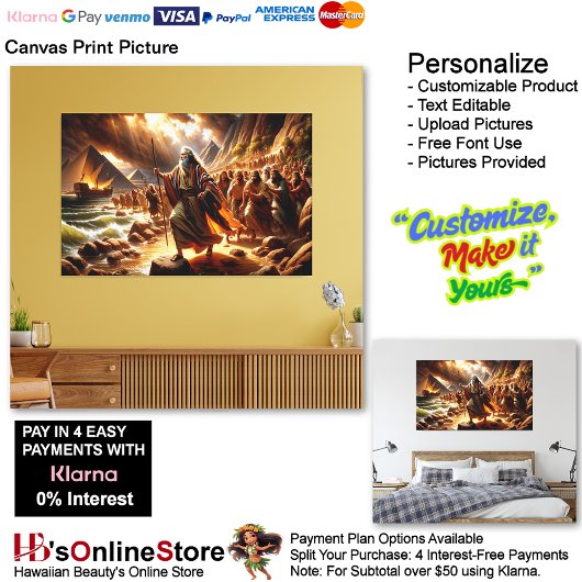 Moses Canvas Print Picture 1 Leinwanddruck