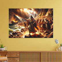 Moses Canvas Print Picture 1