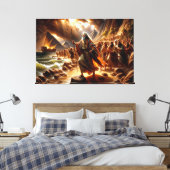 Moses Canvas Print Picture 1 Leinwanddruck (Insitu (Schlafzimmer))