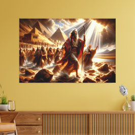 Moses Canvas Print Picture 3 Leinwanddruck