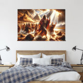 Moses Canvas Print Picture 3 Leinwanddruck (Insitu (Schlafzimmer))