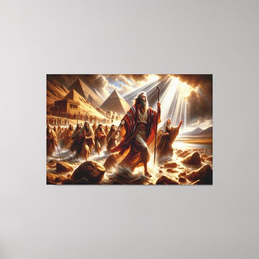 Moses Canvas Print Picture 3 Leinwanddruck (Vorderseite)