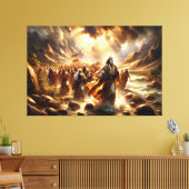 Moses Canvas Print Picture 4 Leinwanddruck (Insitu (Wohnzimmer))