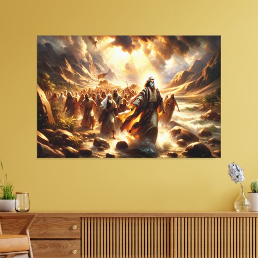 Moses Canvas Print Picture 4 Leinwanddruck (Insitu (Wohnzimmer))