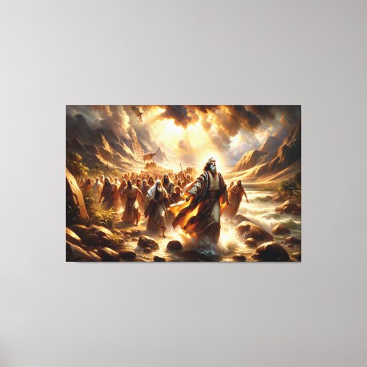 Moses Canvas Print Picture 4 Leinwanddruck (Vorderseite)
