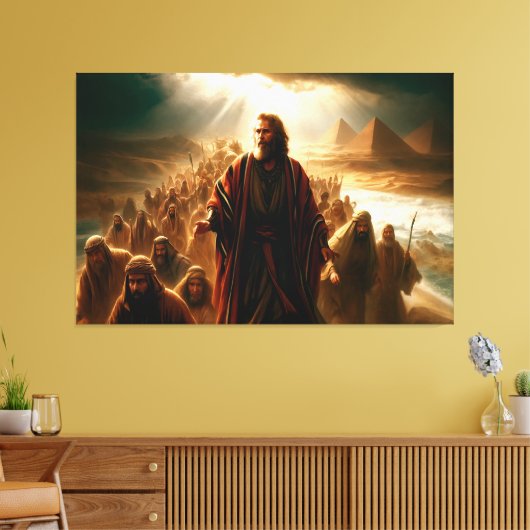 Moses Canvas Print Picture 5 Leinwanddruck (Insitu (Wohnzimmer))