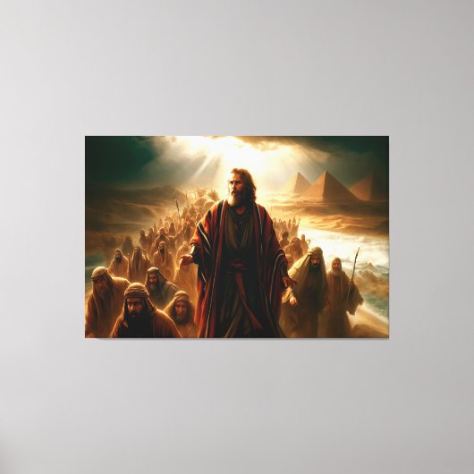 Moses Canvas Print Picture 5 Leinwanddruck (Vorderseite)