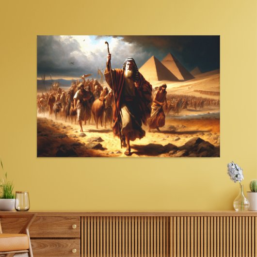 Moses Canvas Print Picture 6 Leinwanddruck (Insitu (Wohnzimmer))