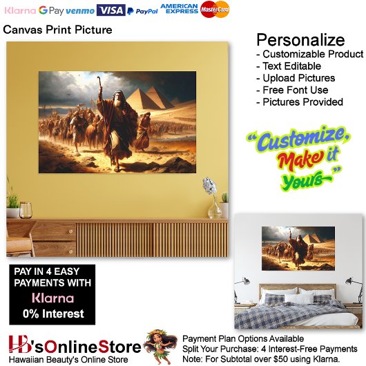 Moses Canvas Print Picture 6 Leinwanddruck