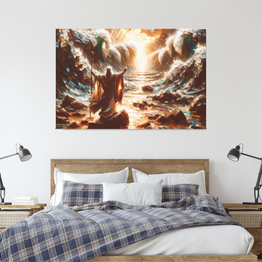 Moses Canvas Print Picture 7 Leinwanddruck (Insitu (Schlafzimmer))