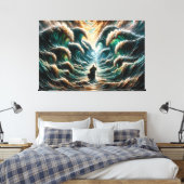 Moses Canvas Print Picture 8 Leinwanddruck (Insitu (Schlafzimmer))