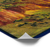 Moses Coule Peach Label Poster (Ecke)