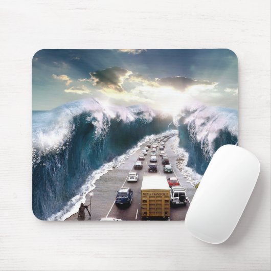Moses, der das Meer 2008 zerteilt Mousepad (Mit Mouse)