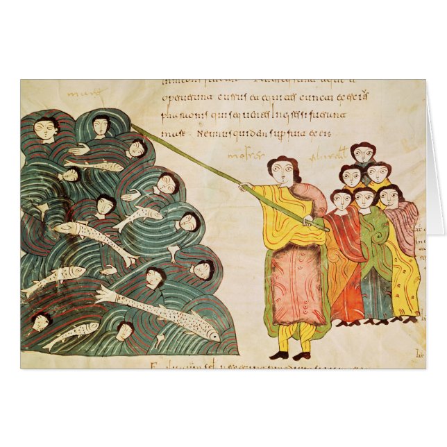 Moses, der das Rote Meer auf den Ägyptern schließt (Vorderseite (Horizontal))