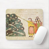 Moses, der das Rote Meer auf den Ägyptern schließt Mousepad (Mit Mouse)