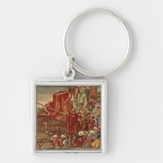 Moses, der das Rote Meer zerteilt Schlüsselanhänger (Vorne)