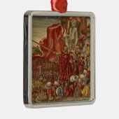 Moses, der das Rote Meer zerteilt Silbernes Ornament (Rechts)