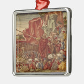 Moses, der das Rote Meer zerteilt Silbernes Ornament (Links)