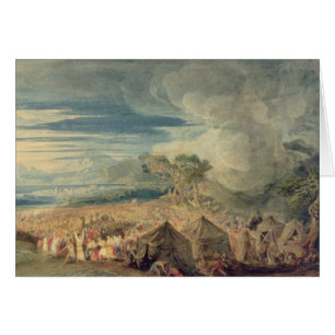 Moses, der das Wasser des Roten Meers teilt
