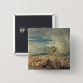 Moses, der das Wasser des Roten Meers teilt Button (Vorne & Hinten)