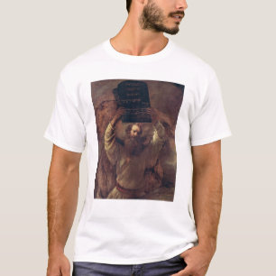 Moses, der die Tabletten des Gesetzes, 1659 T-Shirt