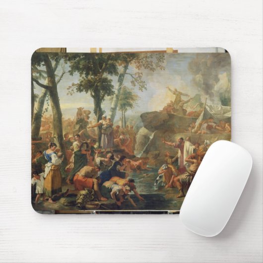 Moses, der Wasser vom Felsen (Öl, zeichnet auf Mousepad (Mit Mouse)
