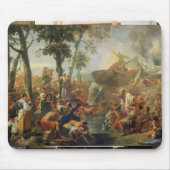 Moses, der Wasser vom Felsen (Öl, zeichnet auf Mousepad (Vorne)